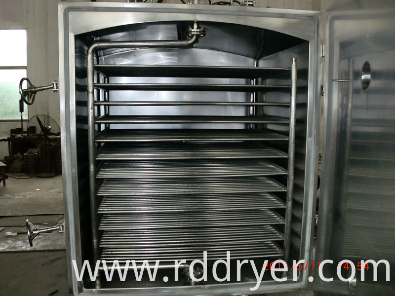 Conduction and Plate Type Vacuum Drying Machine